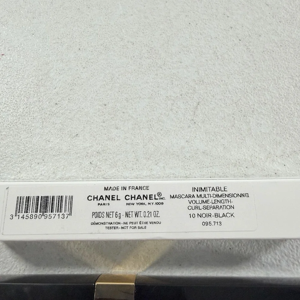 CHANEL Inimitable Mascara Multi Dimensionnel 10 Noir Black Volume Length Curl